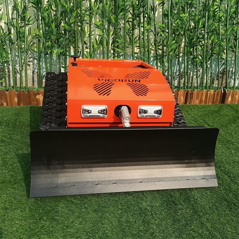 cordless crawler pond weed weed mower China manufacturer factory